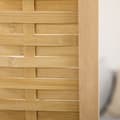 Miniatyrbillede 8 af 11: Rootz 4 -delt værelse Divider - Privatlivsskærm - Bambuspartition - Natural Style - Foldbar og rumbesparende - 160 cm x 170 cm