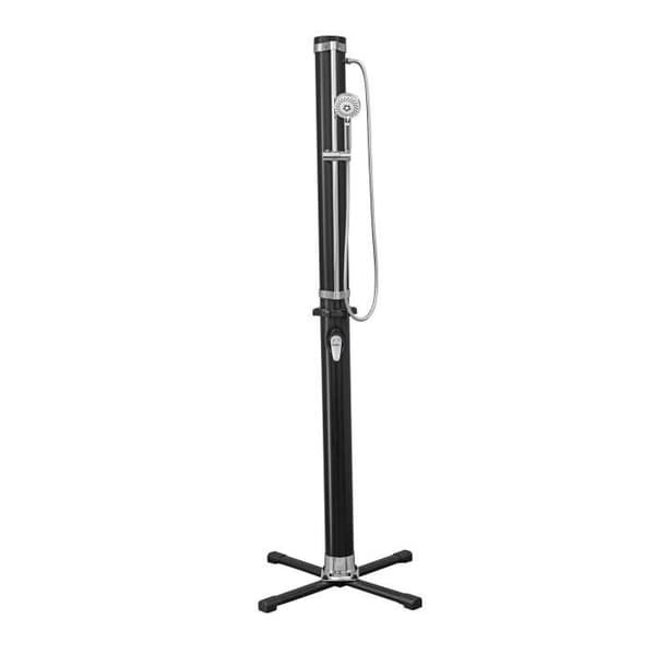 Solardusch - BESTWAY - SolarFlow - 20L - Rostfritt stål - Svart