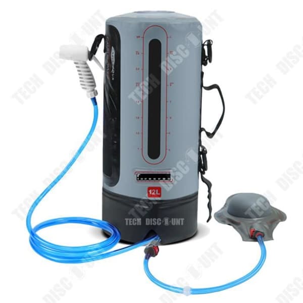 TD® Outdoor Solar Badväska Bärbar Bad Dusch Utomhusutrustning Camping Bergsbestigning Dual Interface Design