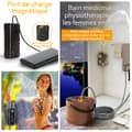 Miniatyrbild 2 av 4: INN Campingdusch Bärbar Camping Eldusch USB Uppladdningsbart batteri 2200 mAh Utomhus enkeldusch urkopplad