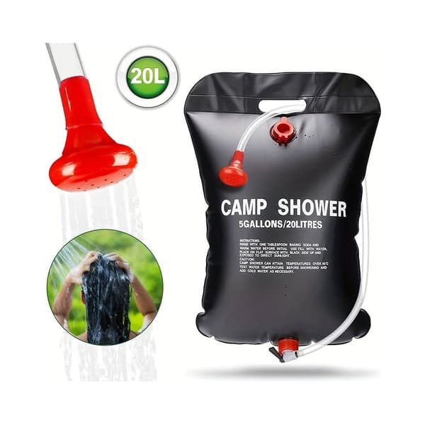 Campingdusch – portabel dusch 20L