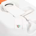 Miniatyrbilde 11 av 11: vidaXL Integrert campingtoalett hvit 24+17 L HDPE og emalje
