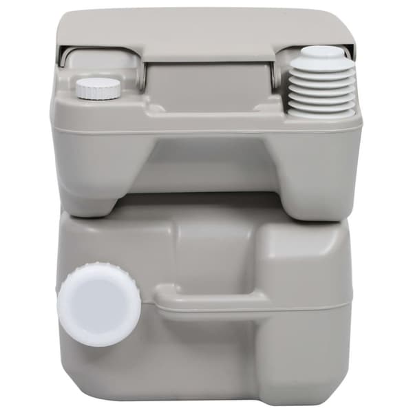 vidaXL transportabelt campingtoilet og vandbeholder