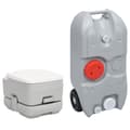 Miniatyrbillede 1 af 11: vidaXL transportabelt campingtoilet og vandbeholder