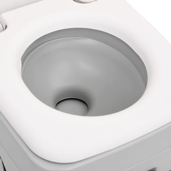 vidaXL transportabelt campingtoilet og vandbeholder