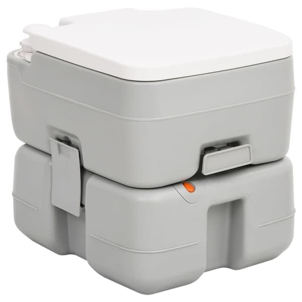 vidaXL transportabelt campingtoilet og vandbeholder