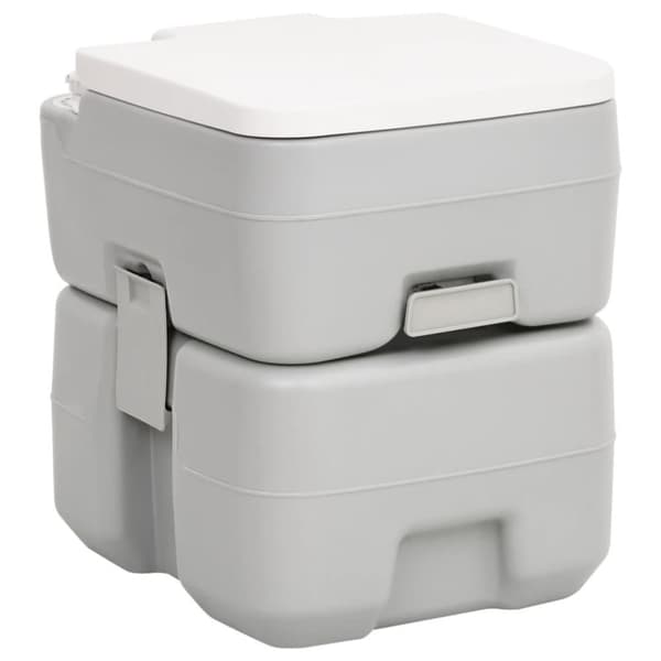 vidaXL transportabelt campingtoilet og håndvask