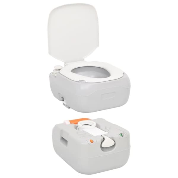 vidaXL transportabelt campingtoilet og håndvask
