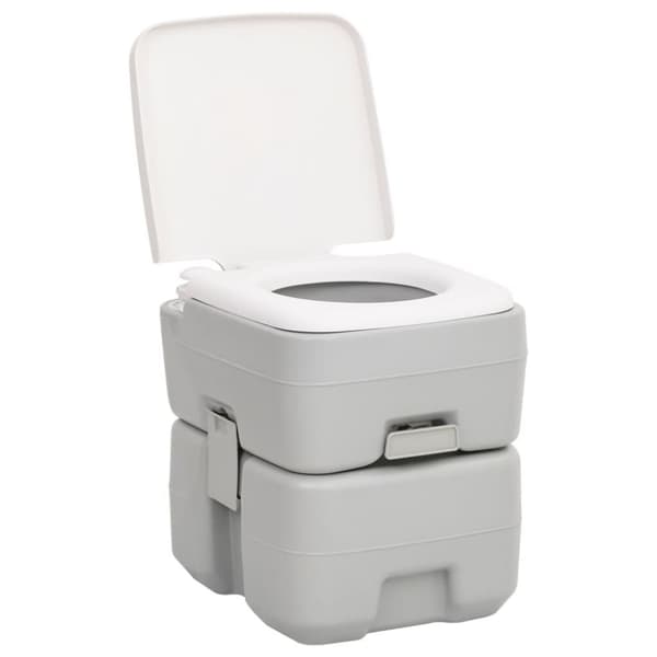 vidaXL transportabelt campingtoilet og håndvask med vandbeholder