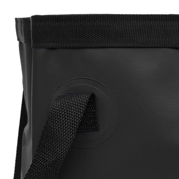 vidaXL foldbare spande 2 stk. 20 l PVC sort