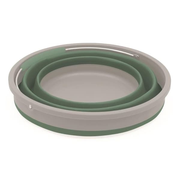 Outwell Hopfällbar hink rund med lock Shadow grön