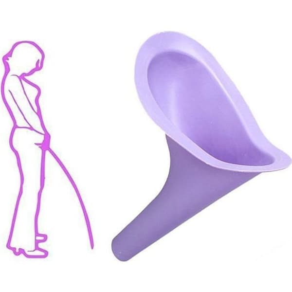 SHOP-STORY - Standing Piss Kvinnlig Pocket Urinal Bärbar Urinal för kvinnor låter dig kissa stående i Camping kzq