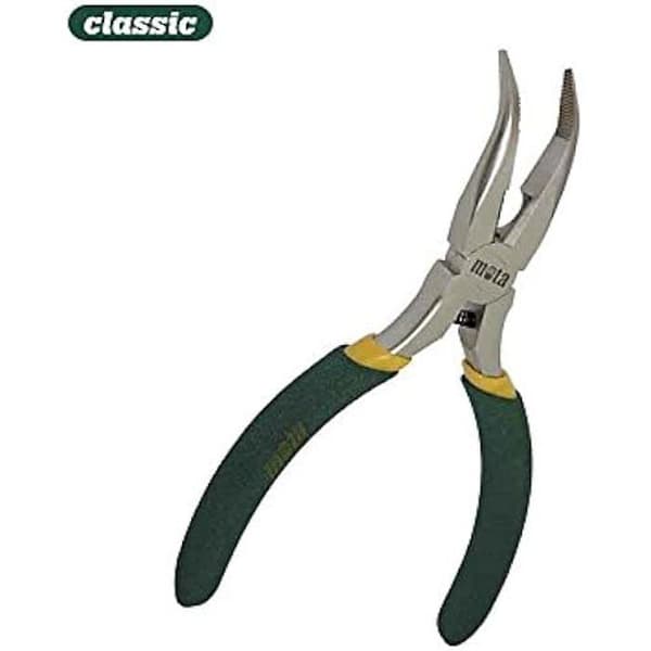 Mota Tools 39261 böjd halvrunda tång - Flerfärgad - 130 mm