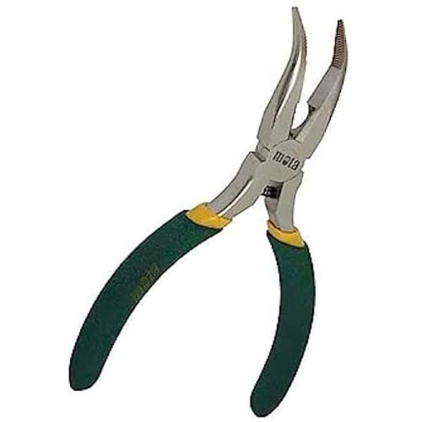 Mota Tools 39261 böjd halvrunda tång - Flerfärgad - 130 mm