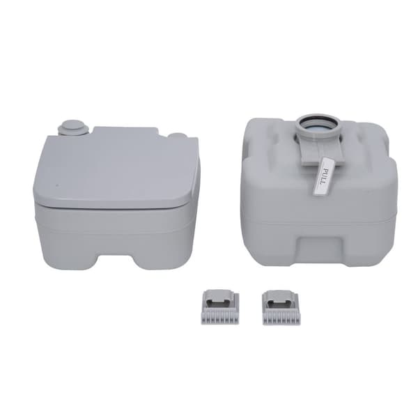 Bærbar Camping Toilet, Aosom, 38x38x45 cm