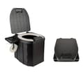 Miniatyrbillede 1 af 2: Bærbar Sammenklappelig Toilet, Automatisk Spuling, Behagelig,PU pude