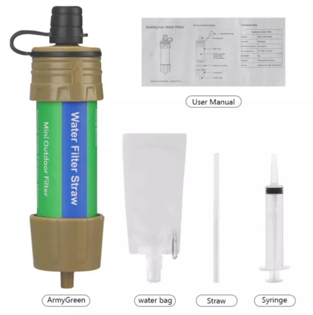 ARMEGRÖN, Vattenfilter, Mini vattenreningssystem, vattenreningsfilter