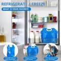 Miniatyrbild 7 av 9: 5L - Hopfällbar Vattenbehållare Utomhusvattenpåse - Clear
