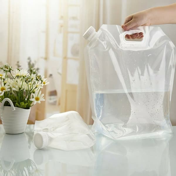 5/10L Collapsible Camping Emergency Water Storage Container Bag