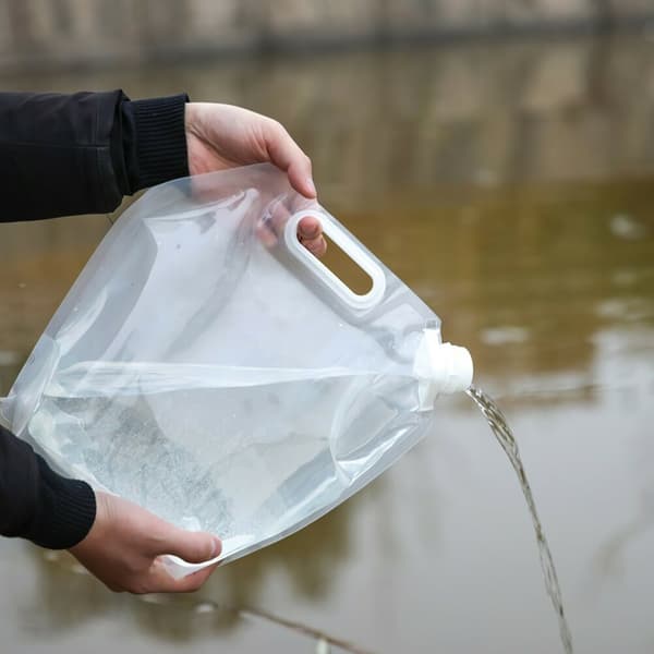 5/10L Collapsible Camping Emergency Water Storage Container Bag