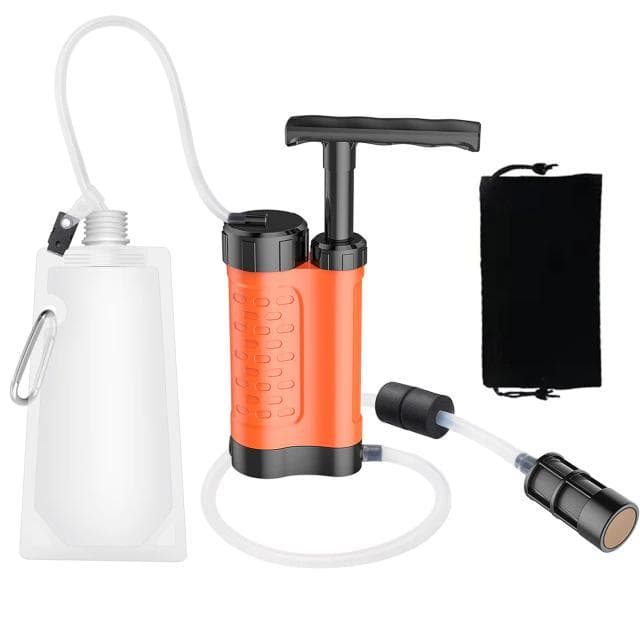 Portabel vattenrenare med slang-3000L-0,01 mikron
