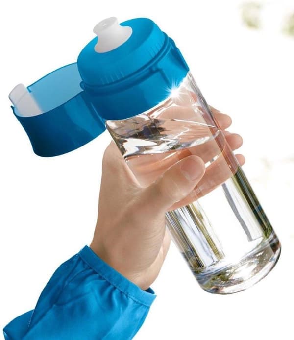 Suodatinpullo Brita Vital 0,6l +1kpl MicroDisc (vaaleanpunainen)