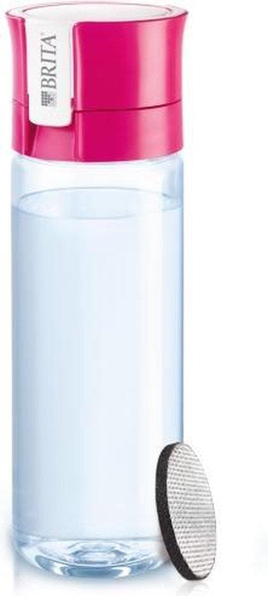 Suodatinpullo Brita Vital 0,6l +1kpl MicroDisc (vaaleanpunainen)