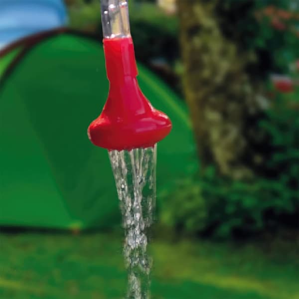 15L Portabel Camping Brusepose Sol Opvarmet Udendørs Vand til Vandreture Rejser