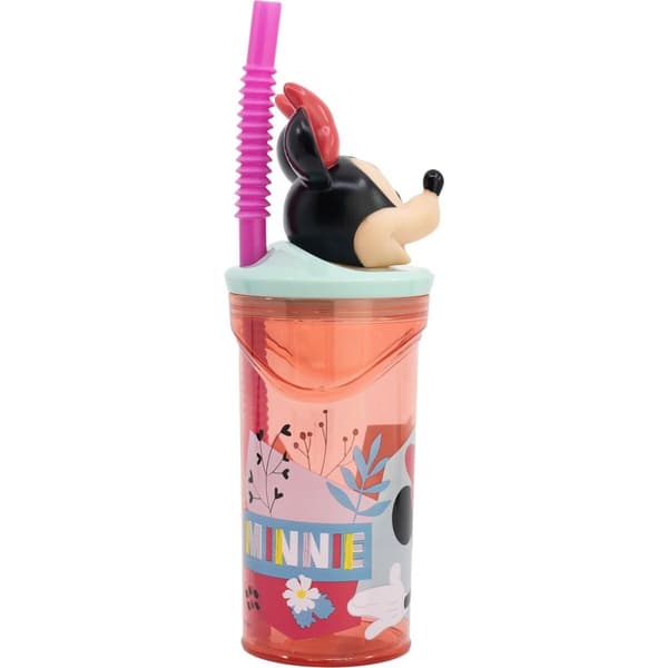 Mukin Pillillä Minnie Mouse CZ11337 Pinkki 360 ml 3D