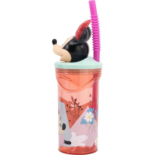 Mukin Pillillä Minnie Mouse CZ11337 Pinkki 360 ml 3D