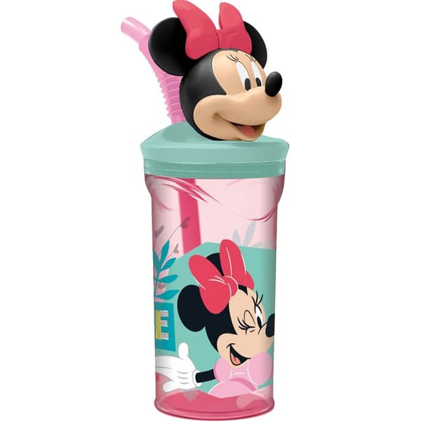 Mukin Pillillä Minnie Mouse CZ11337 Pinkki 360 ml 3D