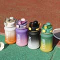 Miniatyrbild 2 av 3: Flaska med lock och sugrör Bewinner Multicolour 800 ml
