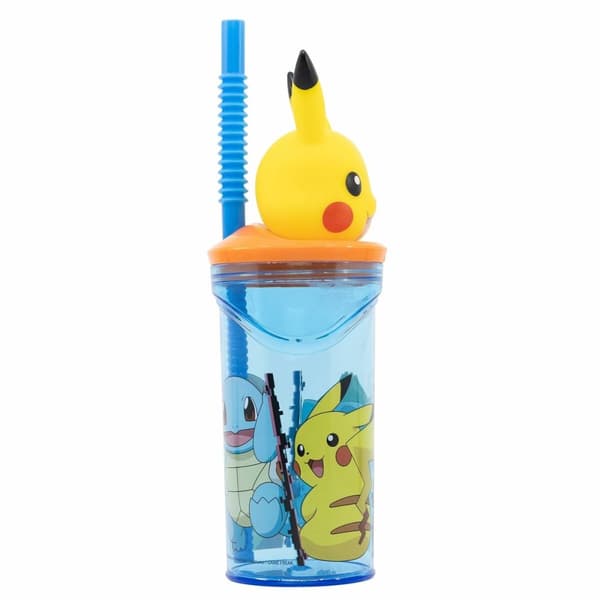 Vandflaske Pokémon Multifarvet PVC Plastik 360 ml 9 x 23 x 6 cm