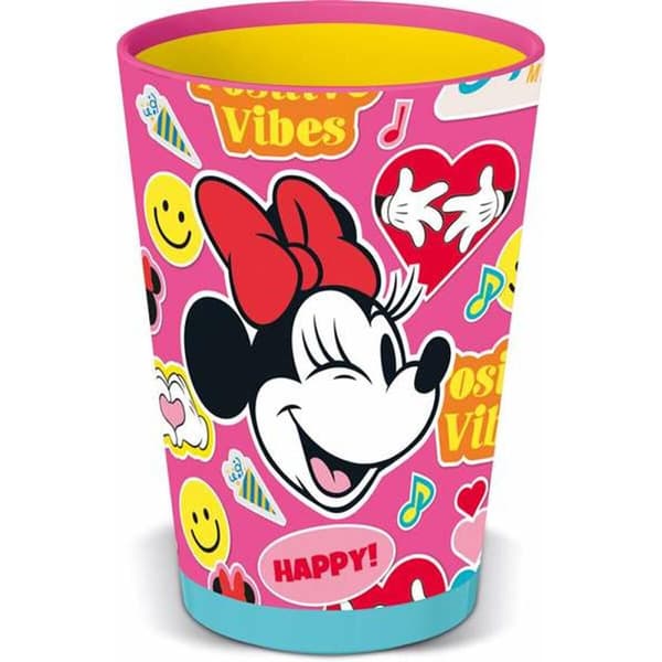 Lasi Minnie Mouse Flower Power 470 ml Muovinen