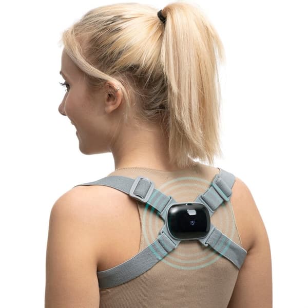 Intelligent genopladelig holdningskorrigerende træner med vibrationer Viback InnovaGoods