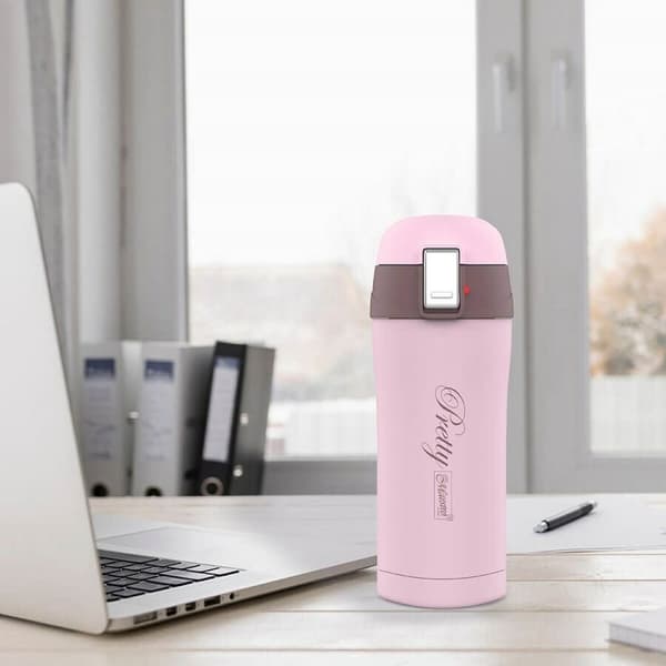 Termokande Feel Maestro MR-1643-30C Pink Rustfrit stål Naturgummi Plastik 300 ml