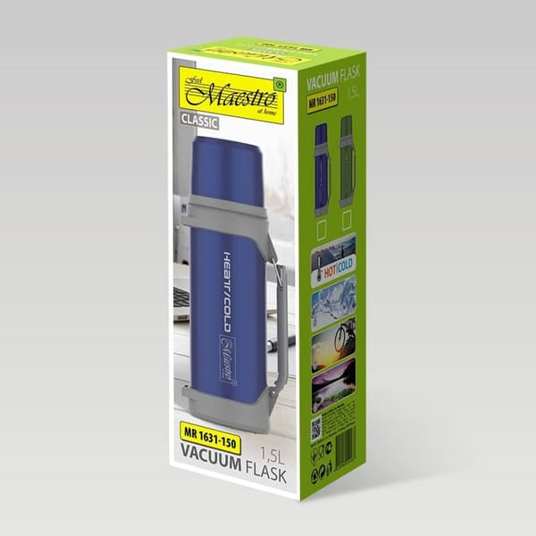 Termos Feel Maestro MR-1631-150-BLUE Sininen Ruostumaton teräs 1,5 L