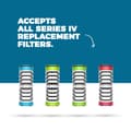 Miniatyrbild 8 av 11: AQUAMIRA SHIFT FILTER BOTTLE 1000 ML BLUE, isolerad vattenflaska med filter