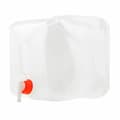 Miniatyrbillede 1 af 3: Vandbeholder Outfit Hvid 10 L 23 x 23 x 25 cm Foldbar