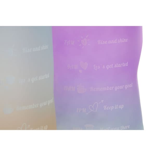 Vesipullo Home ESPRIT Sininen Pinkki Turkoosi Liila polypropeeni PET 2 L (3 osaa)