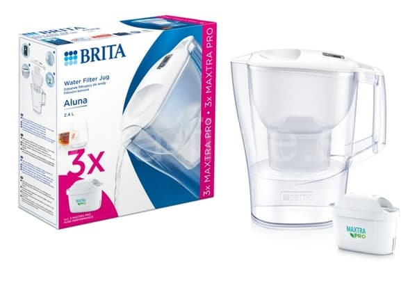 Brita 1052801 vandfilter Bordplade vandfilter 2,4 L Hvid