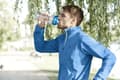 Miniatyrbild 9 av 10: Filterflaska Brita Fill&amp;Go + 4 st filterpatroner (0,6l; rosa)