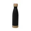 Pikkukuva 1 / 4: Vesipullo Versa Musta Teräs 500 ml 7 x 27 x 7 cm
