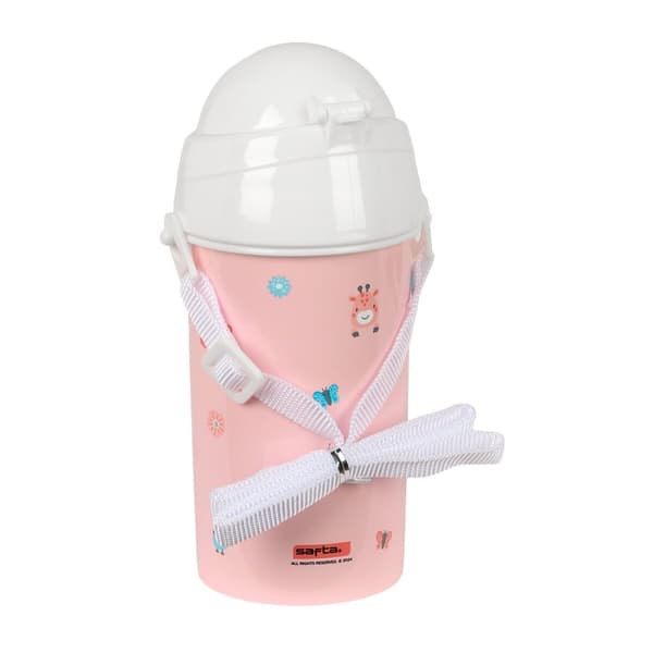 Vattenflaska Safta Jirafa Korall PVC 500 ml