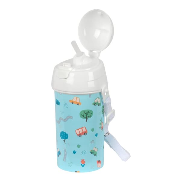 Vandflaske Safta Coches Blå PVC 500 ml