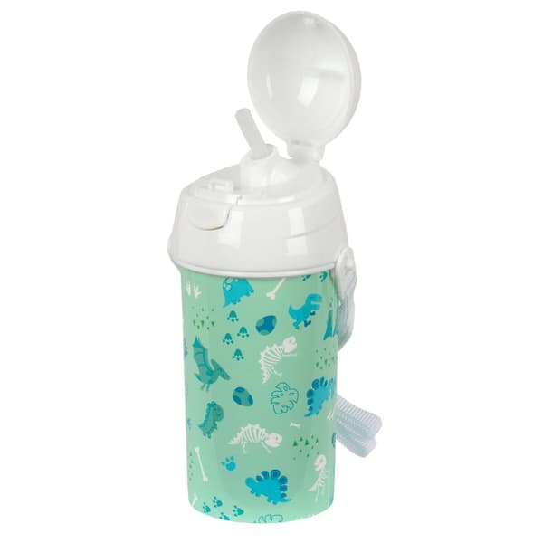 Vesipullo Safta Dino Vihreä PVC 500 ml