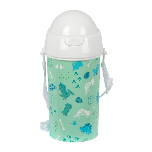 Vesipullo Safta Dino Vihreä PVC 500 ml