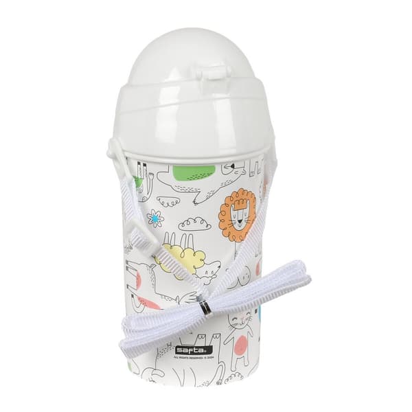 Vesipullo Safta Zoo Beige PVC 500 ml