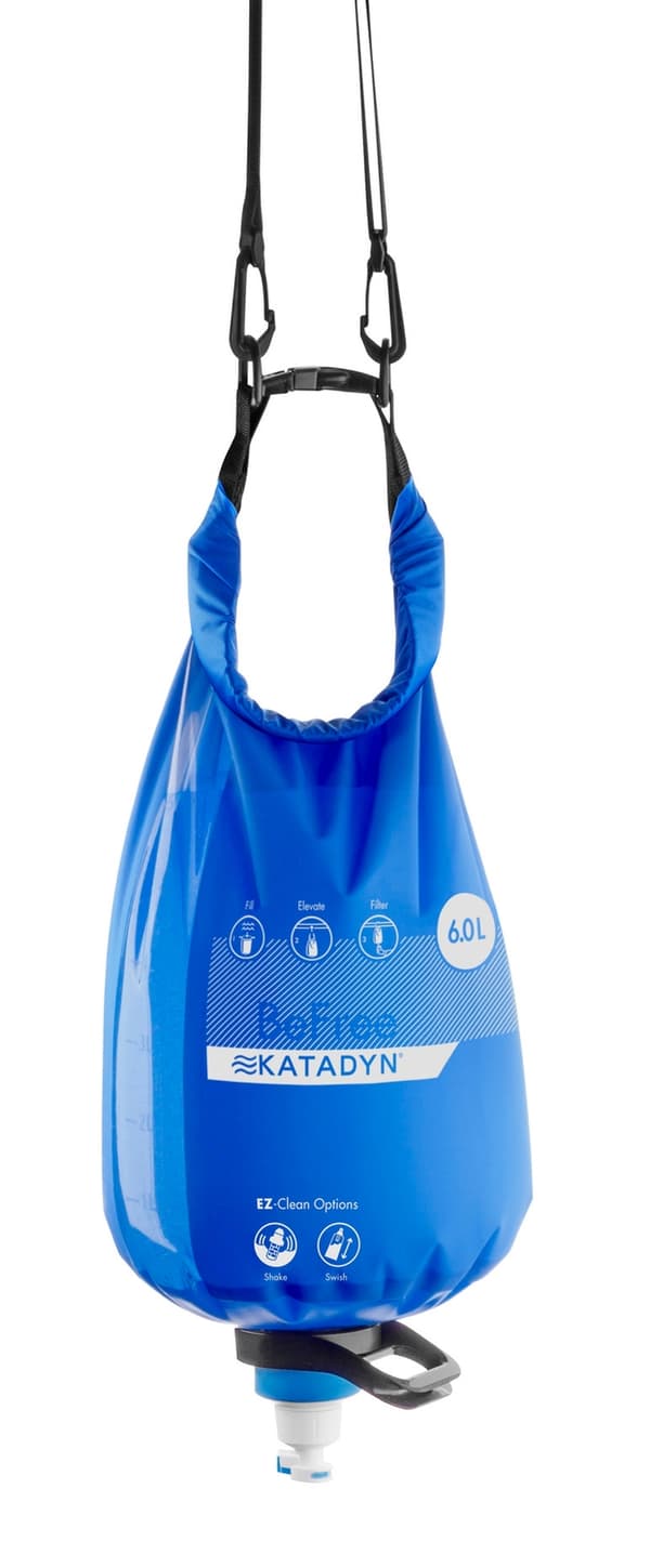 KATADYN BEFREE GRAVITY FILTER 6.0 L, vattenfilter med behållare som hängs