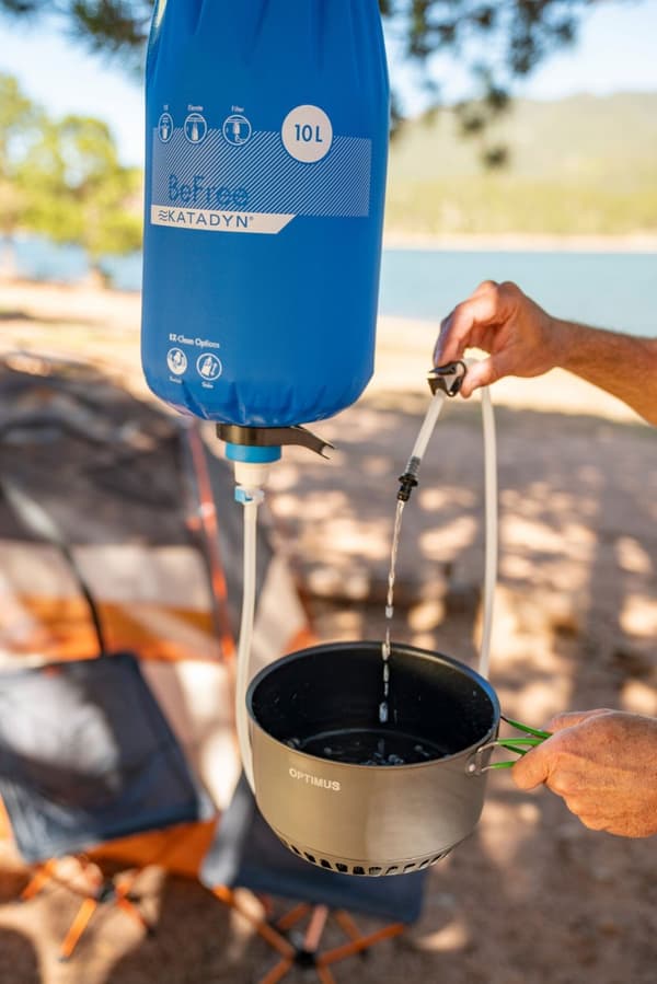 KATADYN BEFREE GRAVITY FILTER 10.0 L, vattenfiltersystem upphängningbart